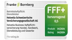 Siegel Franke & Bornberg Betriebshaftpflichtversicherung für Handel, Handwerk, Dienstleistung und Gewerbe